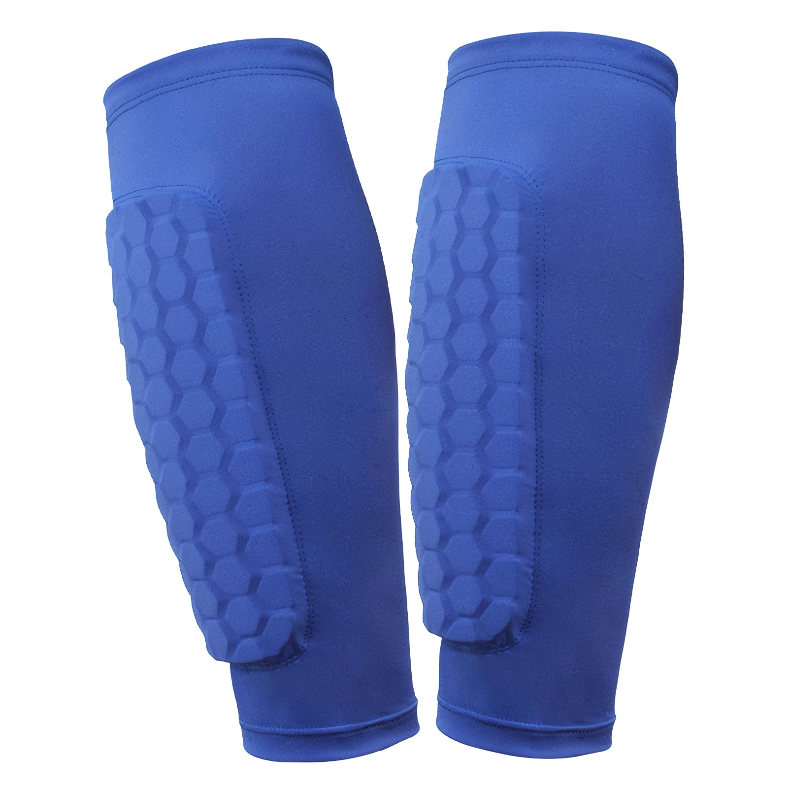 Soccer Shin Pads with Honeycomb Pads Football Shin Pads Breathable Lightweight Calf Protective Gear for Soccer Football