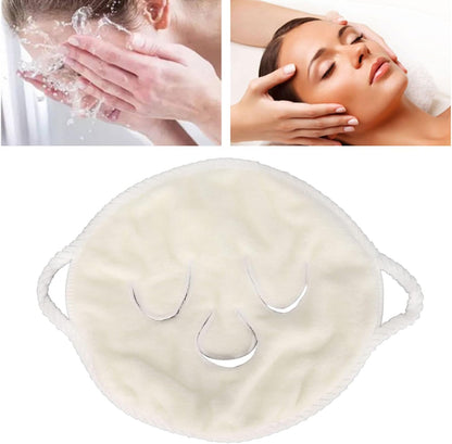 Hot Compress Towel Spa Face Towels, Réutilisable Warming Face Mask Facial Cooling Mask Relaxation Mask Face Mask Migraine Mask Cool Goggles Eye Mask