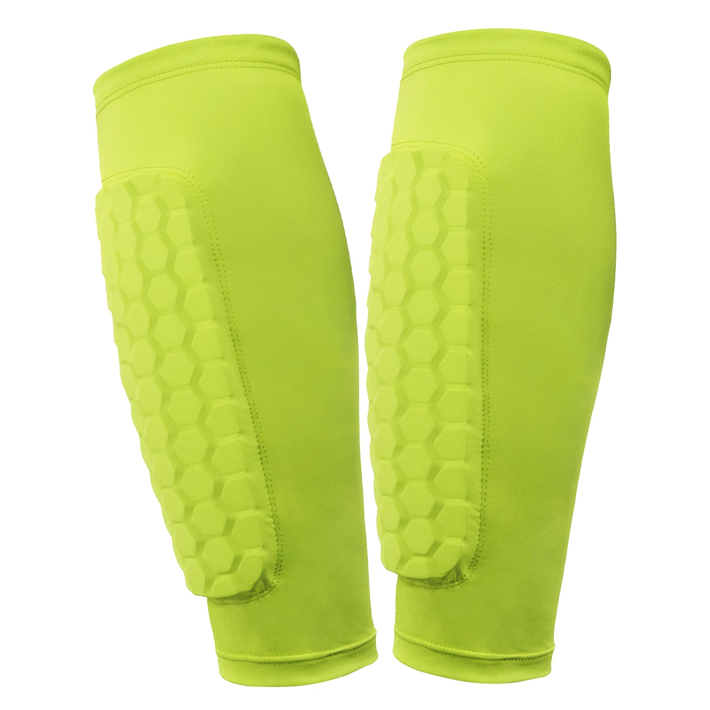 Soccer Shin Pads with Honeycomb Pads Football Shin Pads Breathable Lightweight Calf Protective Gear for Soccer Football